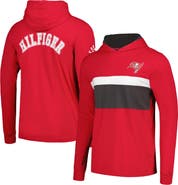 Tommy Hilfiger Men's Tommy Hilfiger  Red Tampa Bay Buccaneers Morgan Long Sleeve Hoodie T-Shirt