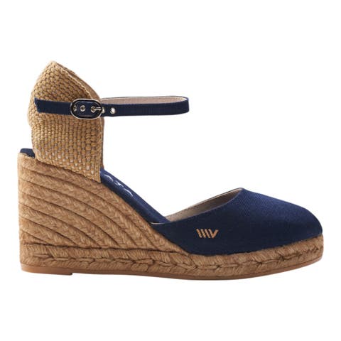 Satuna Canvas Espadrille Wedges