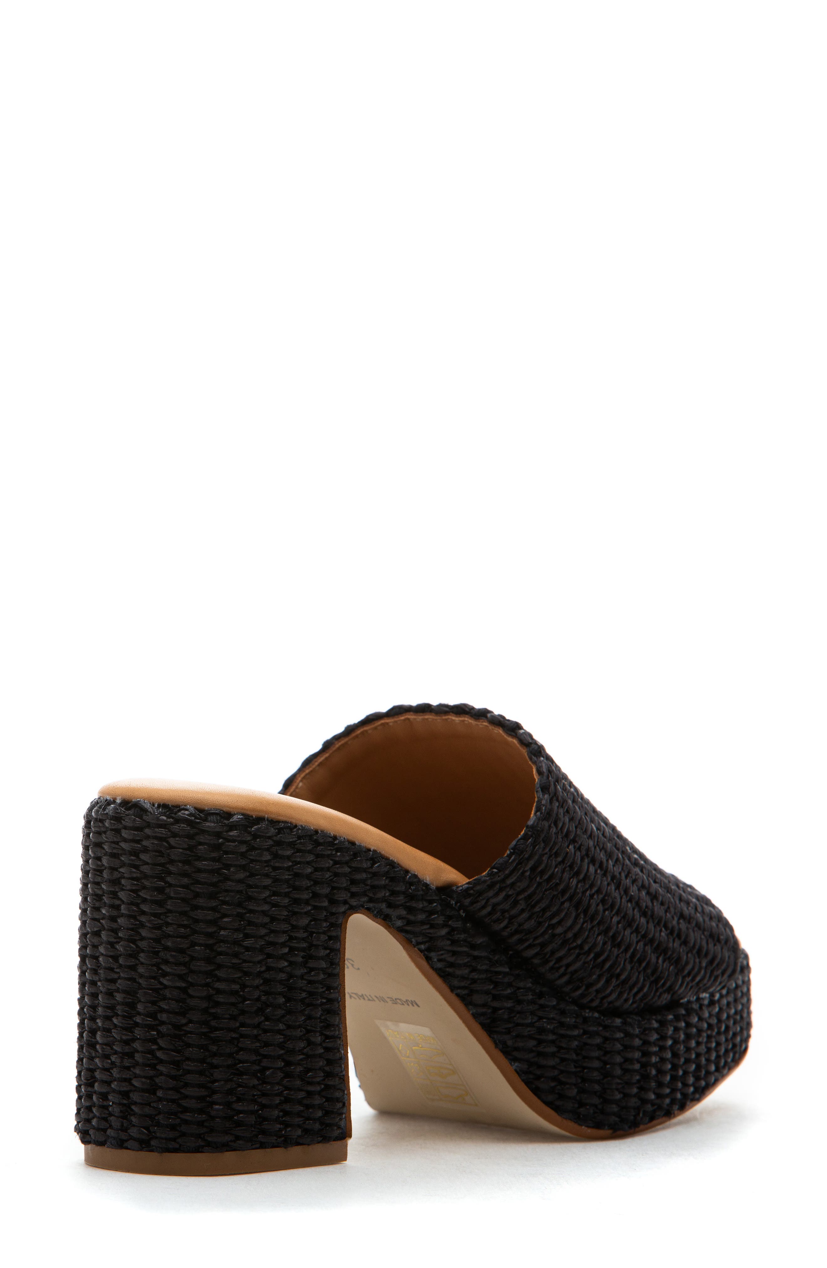 275 Central Skattebo Platform Sandal, Alternate, color, Black