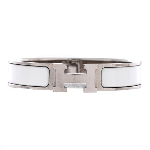 Clic H Bracelet Enamel Narrow