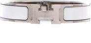 Pre-Owned Hermes Clic H Bracelet Enamel Narrow