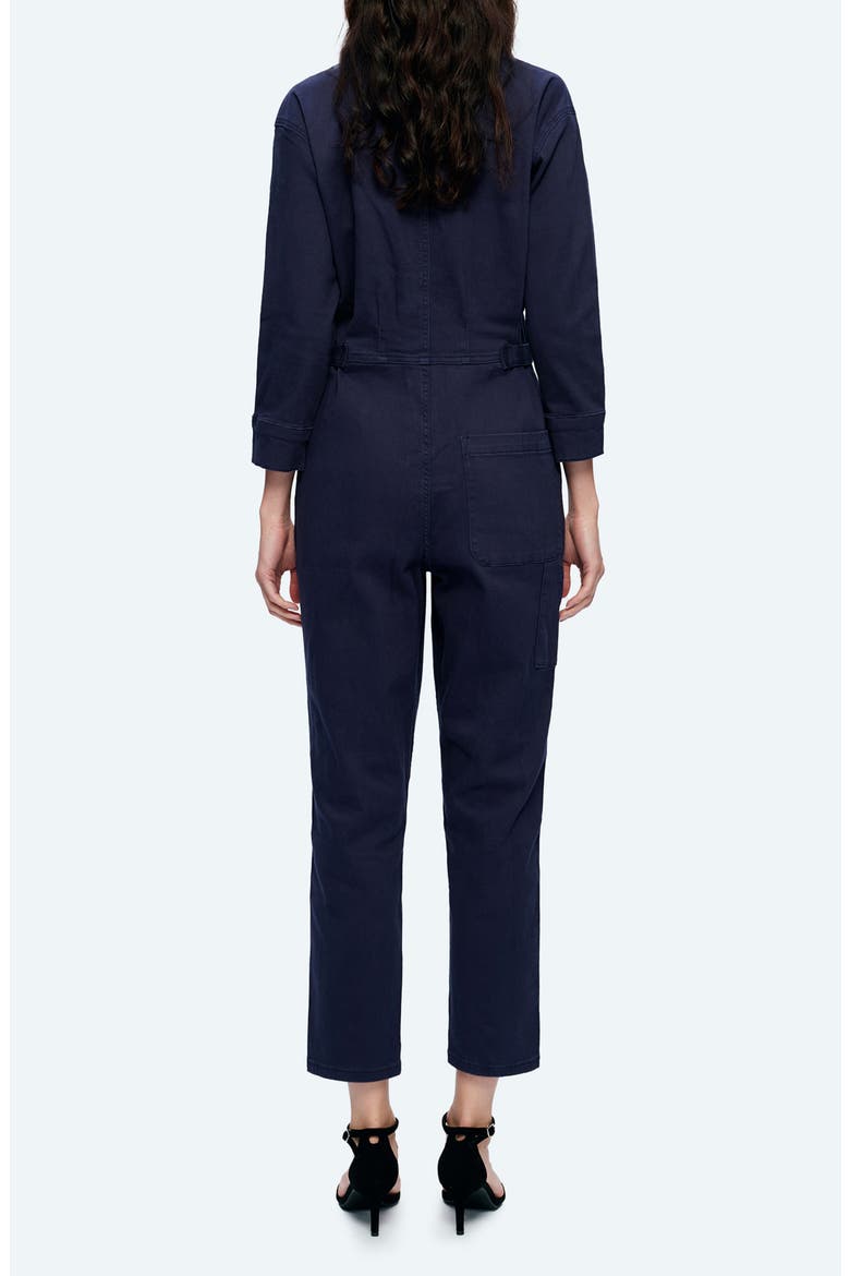 Stretch Denim Jumpsuit, Alternate, color, MIDNIGHT BLUE