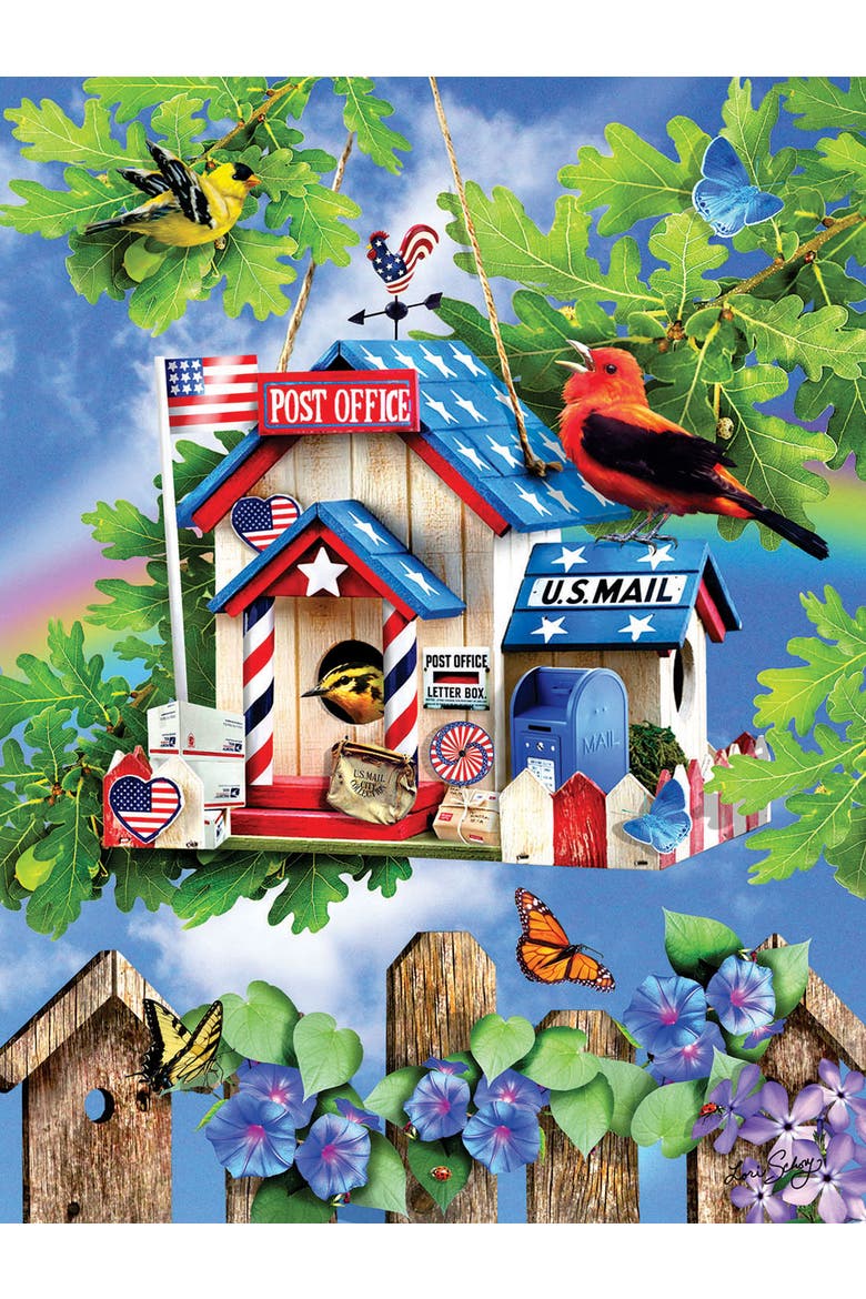 Post Office 500 piece Jigsaw Puzzle for Adults, Alternate, color, Multicolor