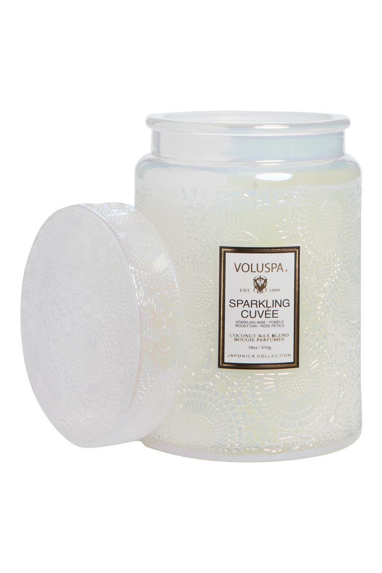 Sparkling Cuvée Large Jar Candle, Alternate, color, SPARKLING CUVEE