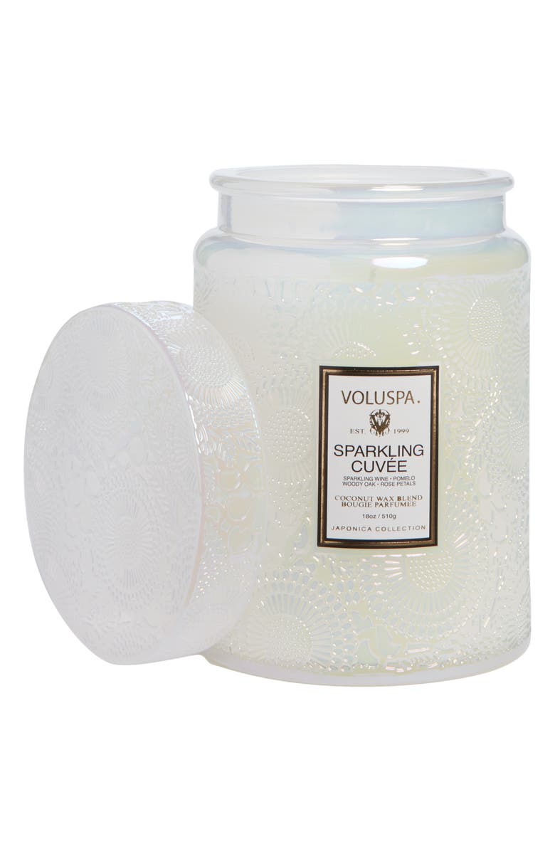 Voluspa Sparkling Cuvée Large Jar Candle, Alternate, color, Sparkling Cuvee