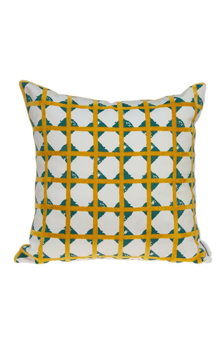 PARKLAND COLLECTION Gola Contemporary Pillow - 20" x 20" - Multi, Main, color, Multicolor