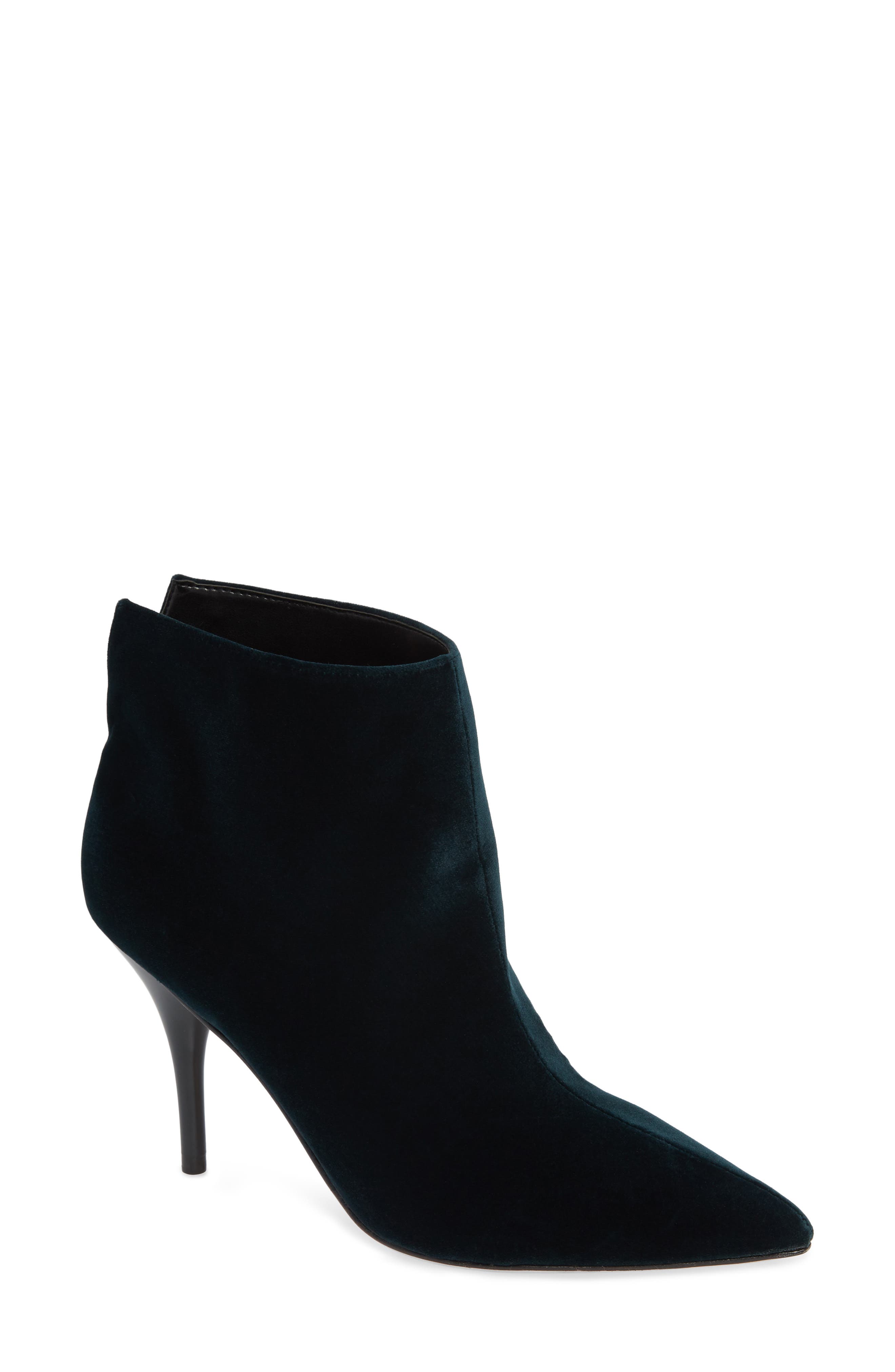 Fenet Pointy Toe Bootie, Main, color, SPRUCE FABRIC