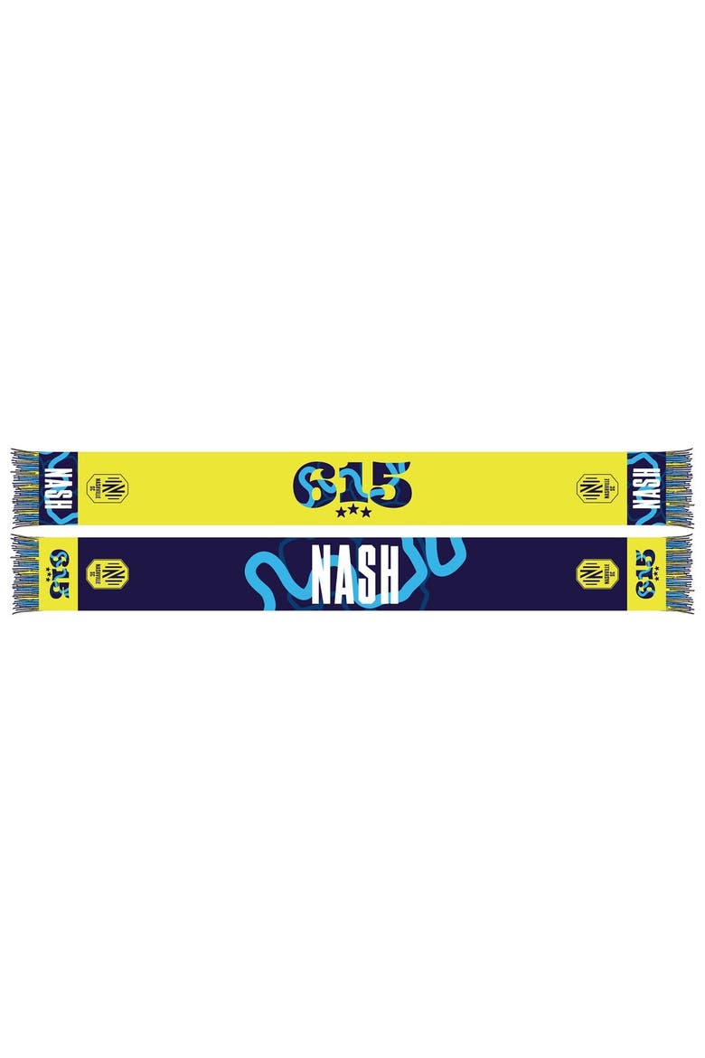 Yellow Nashville SC 2024 Jersey Hook Scarf, Main, color, Yellow