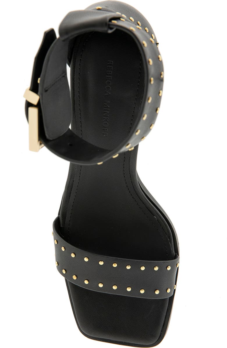 RM Rebecca Minkoff Freya Ankle Strap Sandal, Alternate, color, Black