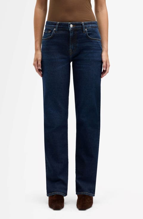 Calie Ankle Straight Leg Jeans