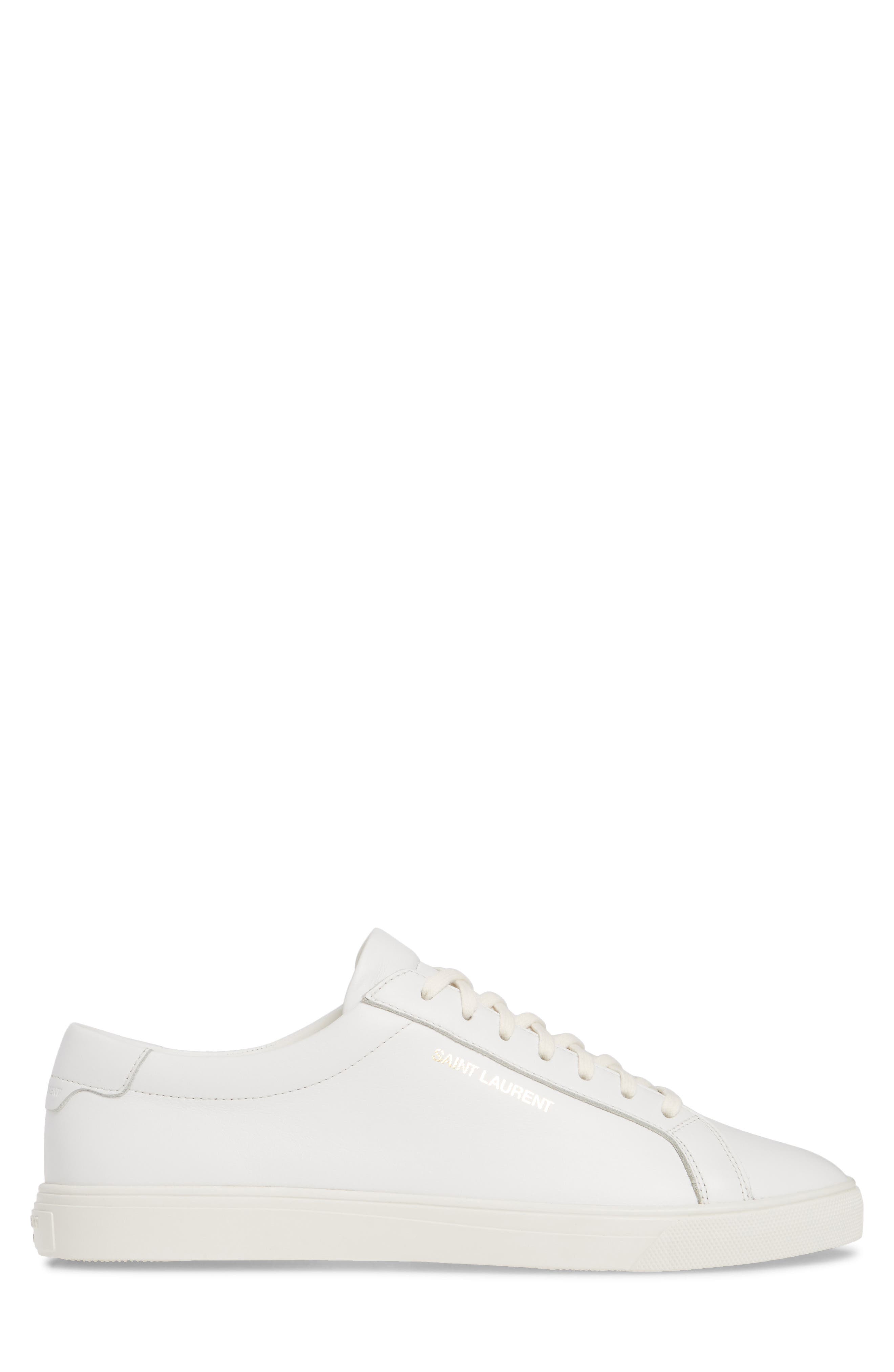 Andy Low Top Sneaker, Alternate, color, OPTICAL WHITE