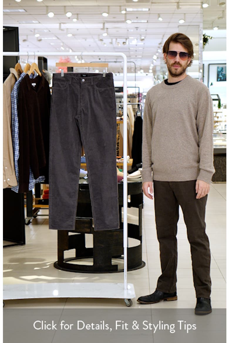 Crosby Corduroy Slim Straight Leg Pants video