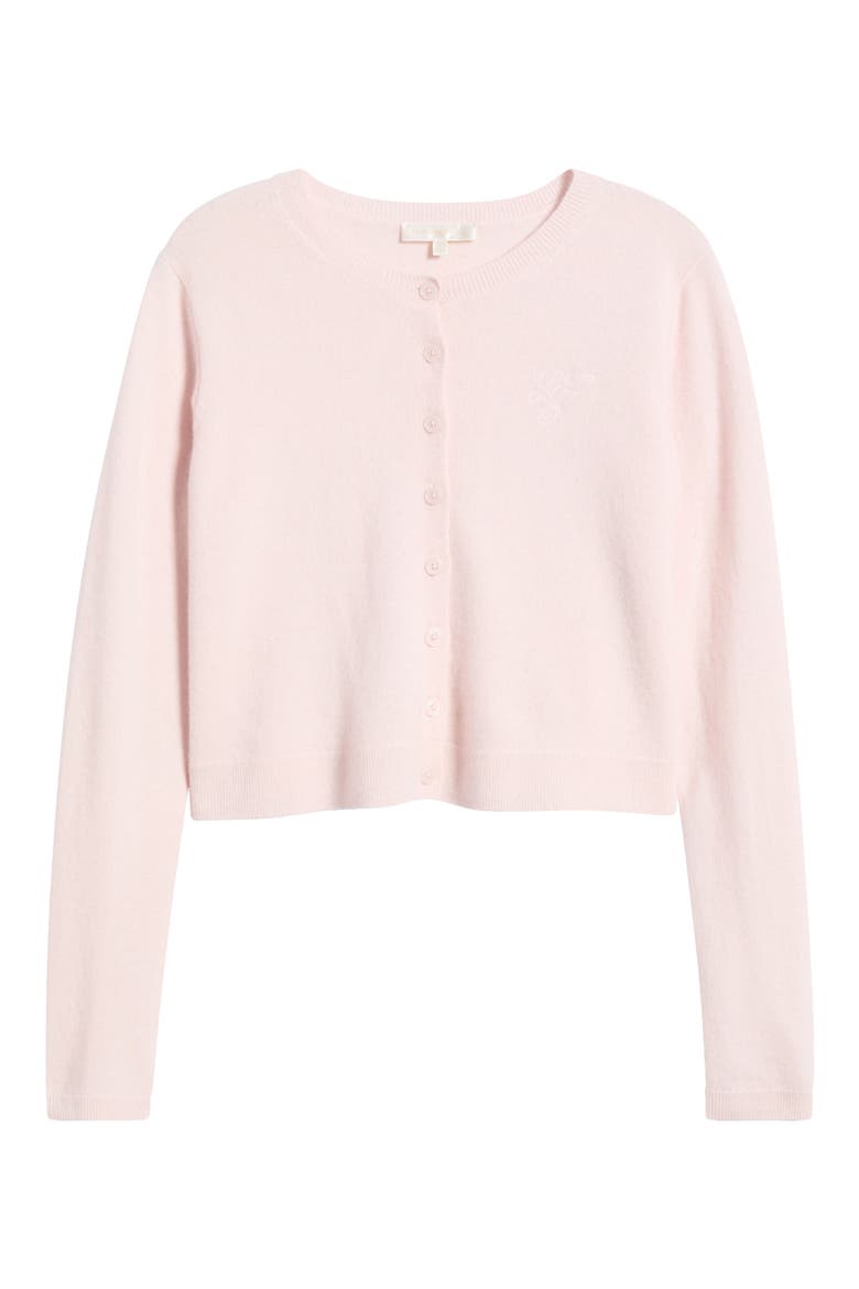 Cameryn Cotton Cardigan, Alternate, color, PALE PINK