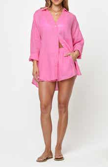 Rio Linen Cover-Up Tunic