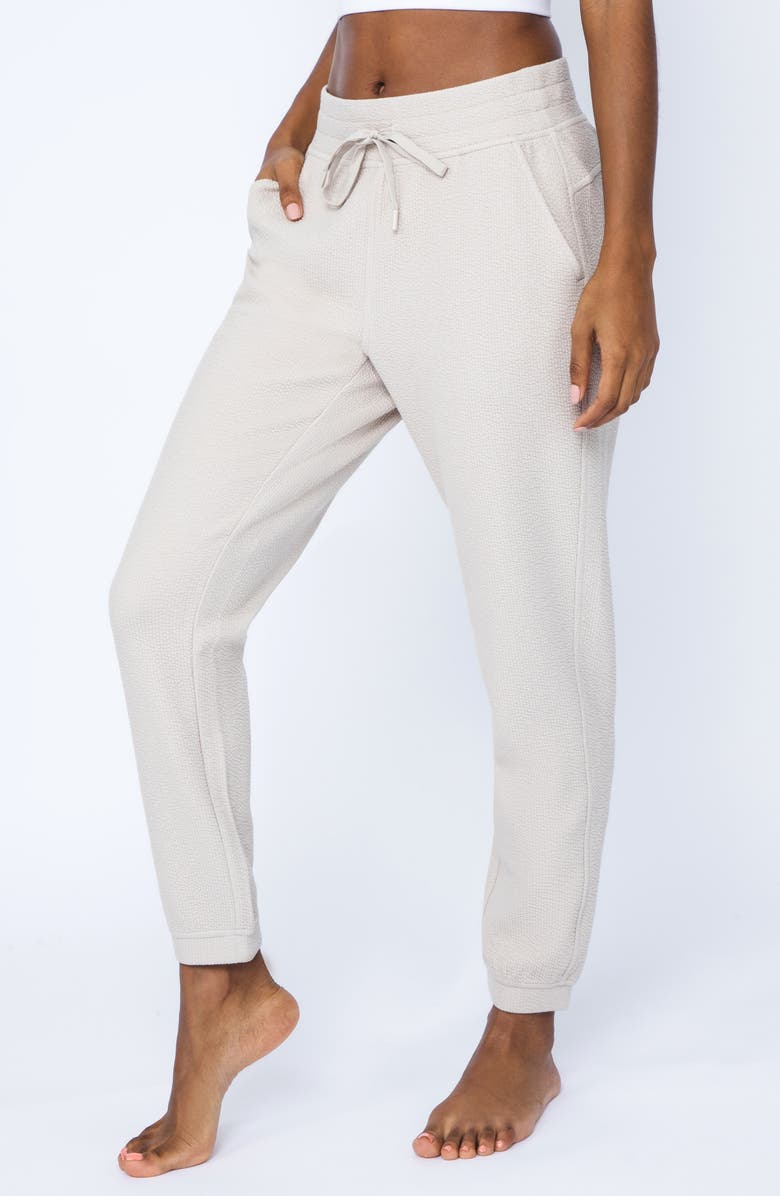 90 DEGREE BY REFLEX Ultra Knit High Waist Joggers, Alternate, color,