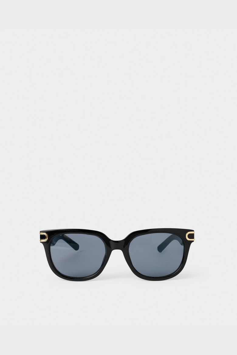 Manhattan Sunglasses in Black, Alternate, color, Black