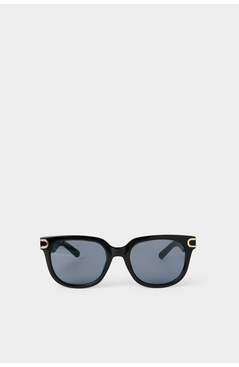 Katie Loxton Manhattan Sunglasses in Black, Alternate, color, Black