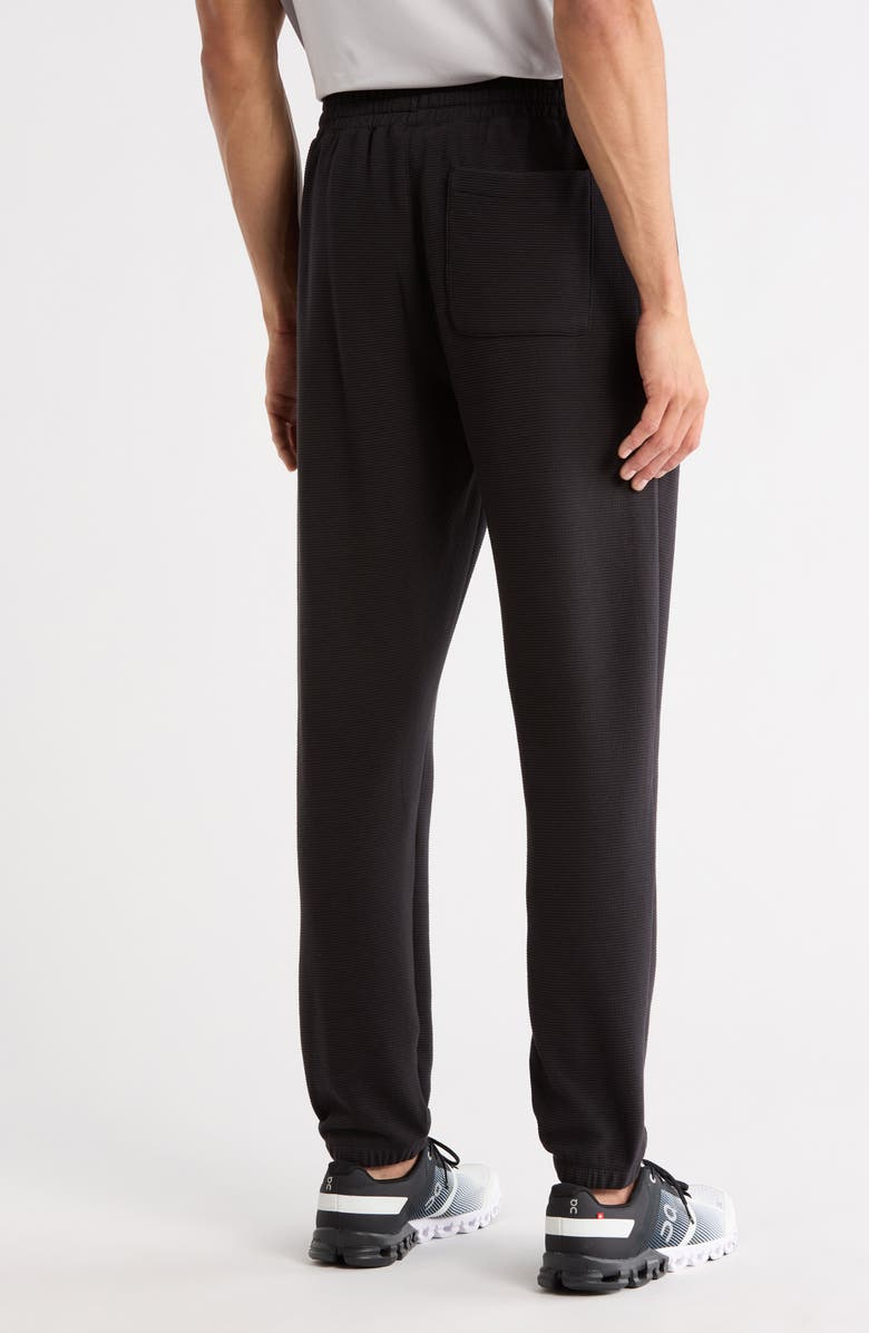 Z by Zella Cascade Ottoman Joggers, Alternate, color, Black Caviar