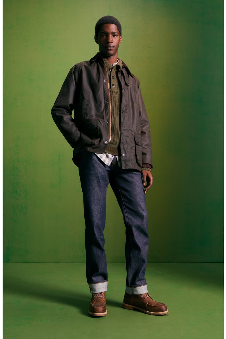 The Hammer Straight Leg 14-Ounce Stretch Selvedge Baggy Jeans, Alternate, color, INDIGO RAW