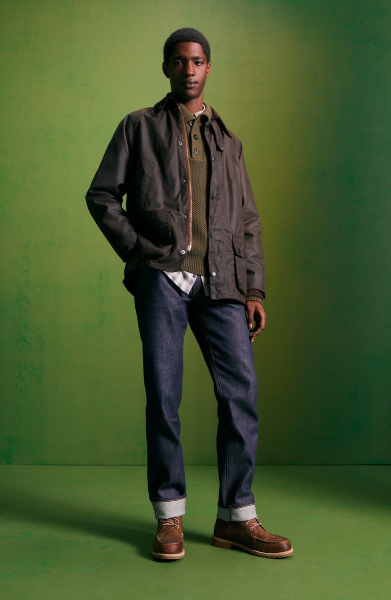 HIROSHI KATO The Hammer Straight Leg 14-Ounce Stretch Selvedge Baggy Jeans, Alternate, color, Indigo Raw