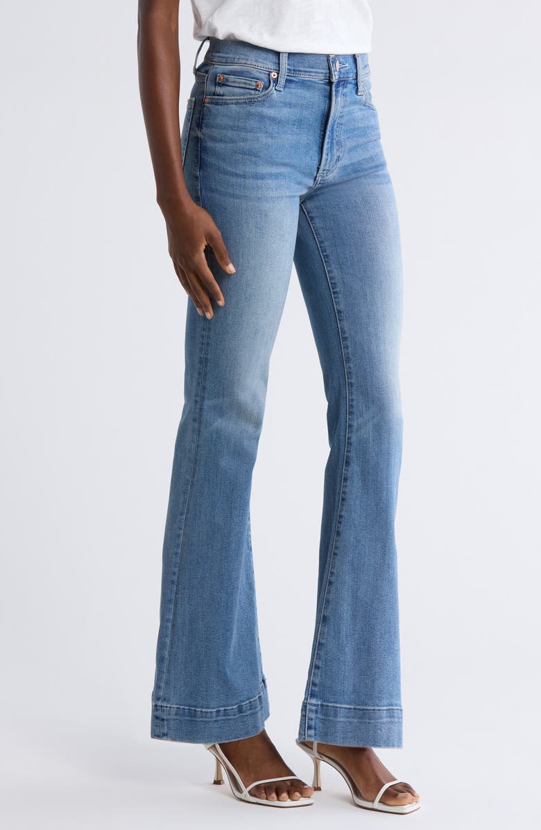 Pistola Kinsley Flare Jeans, Alternate, color, Essay