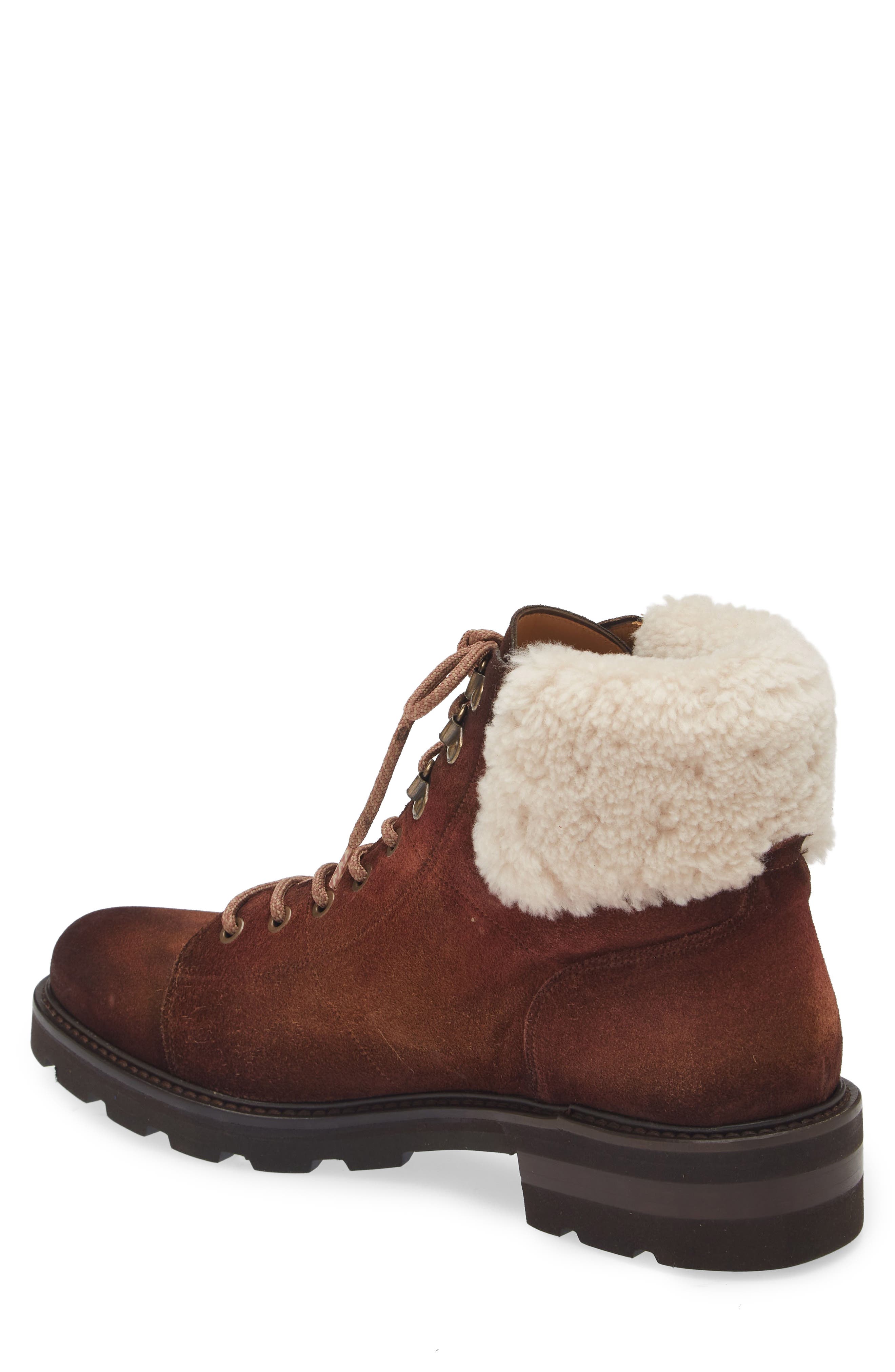 Mezlan Rayo Genuine Shearling Boot, Alternate, color, 