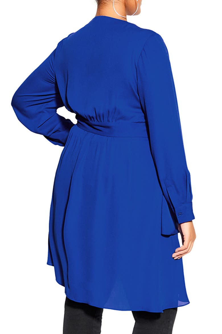Shibara Wrap Top, Alternate, color, COBALT