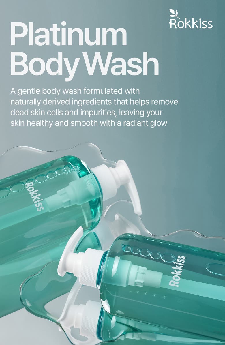 ROKKISS Platinum BHA Body Wash, Alternate, color,