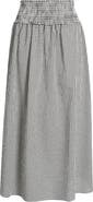 Hill House Home The Delphine Gingham Midi Skirt