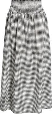 Hill House Home The Delphine Gingham Midi Skirt
