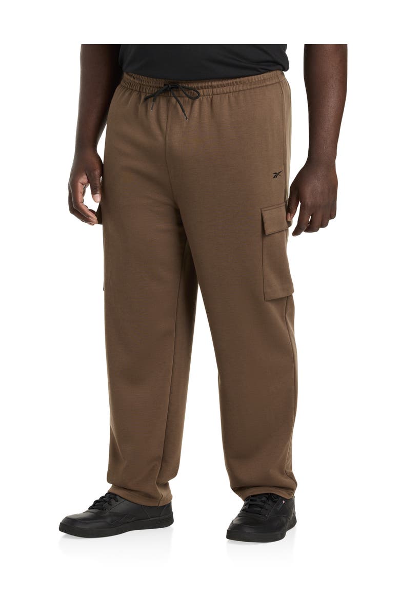 Reebok Big & Tall Hoopwear Performance Cargo Pants, Main, color, Utility Brown