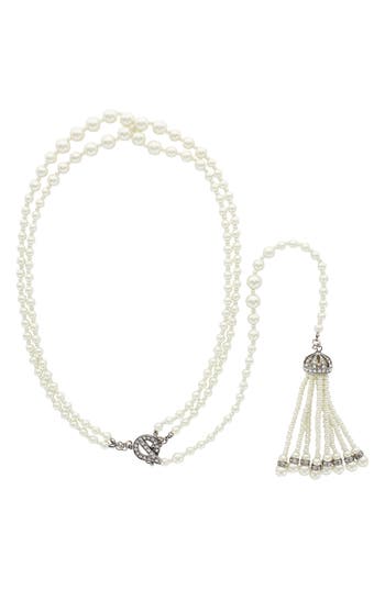 Olivia Welles Gail Tassel Necklace In Multi