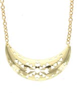 OLIVIA WELLES Geometric Cutout Necklace