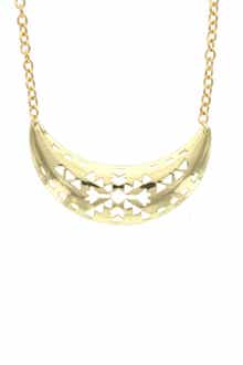 Geometric Cutout Necklace