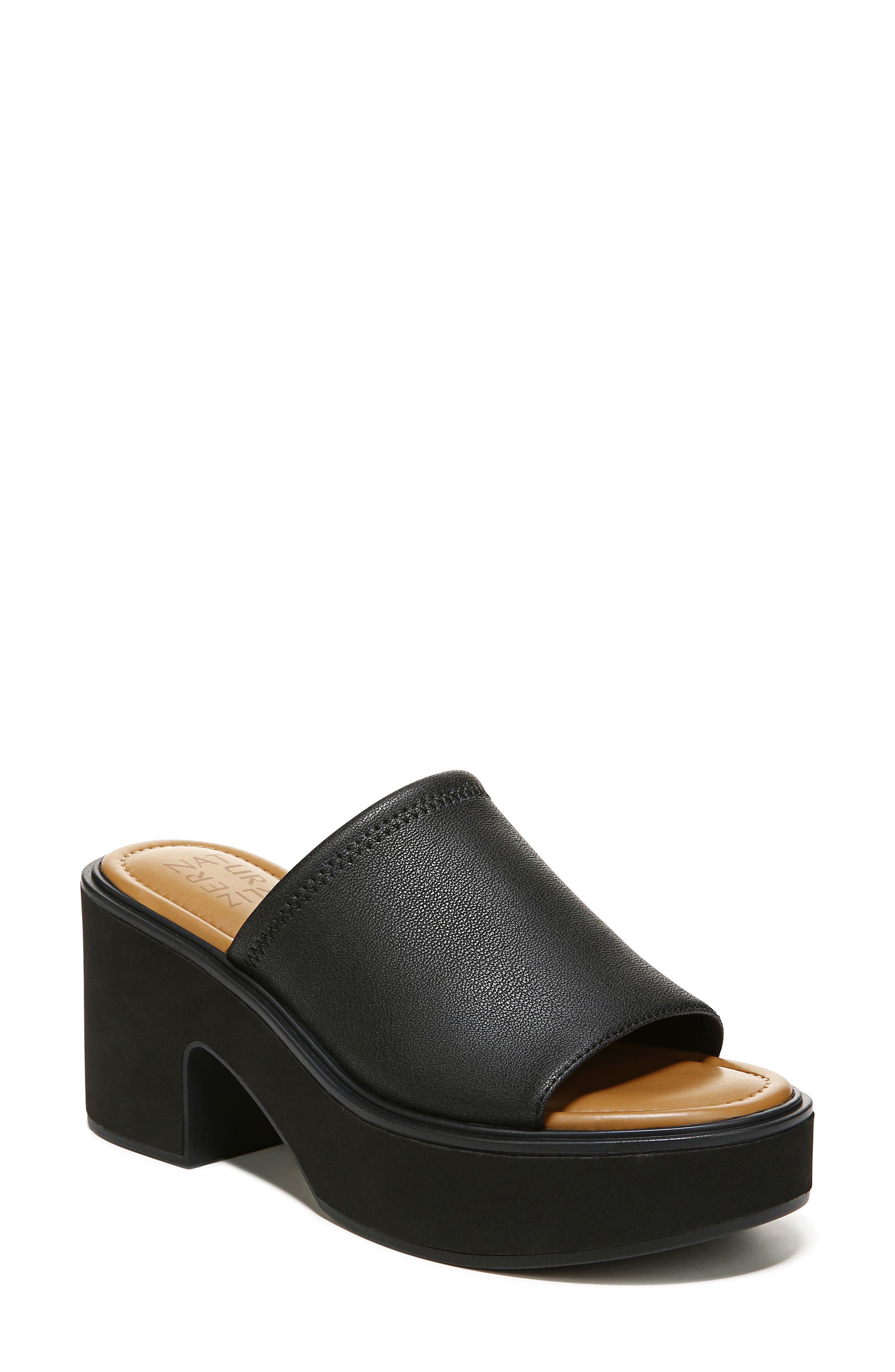 Naturalizer Cassie Platform Slide Sandal, Main, color, 