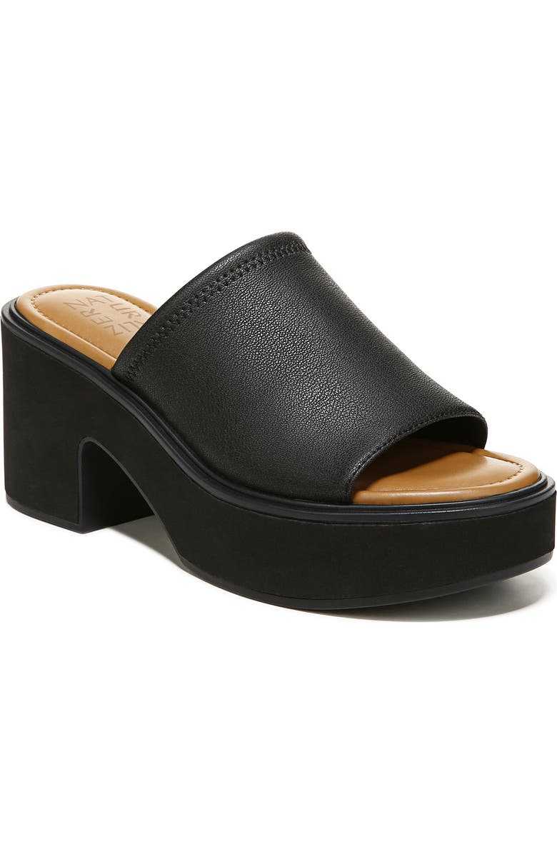 Naturalizer Cassie Platform Slide Sandal, Main, color,
