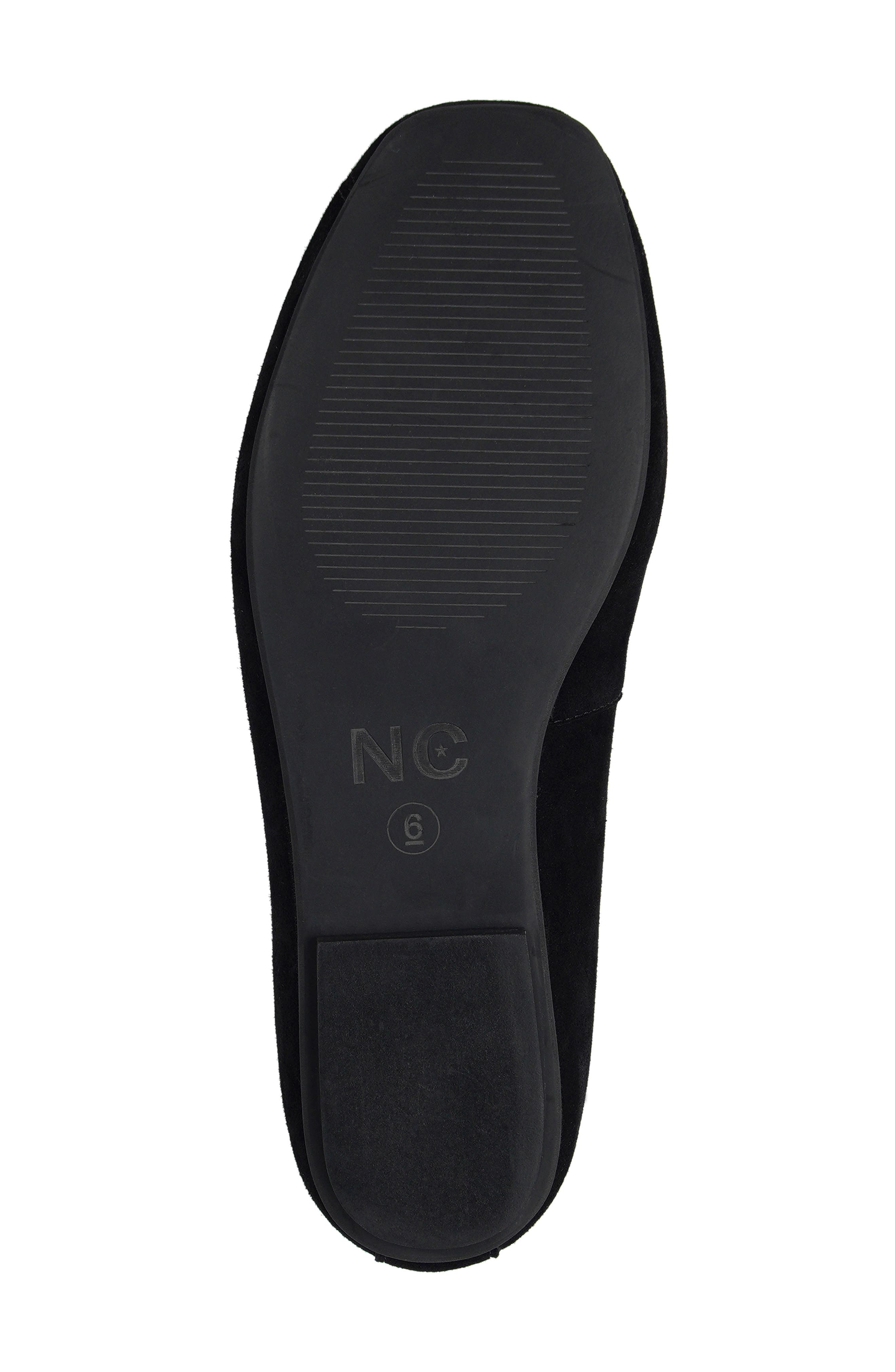 Dove Ballet Flat, Alternate, color, BLACK SUEDE
