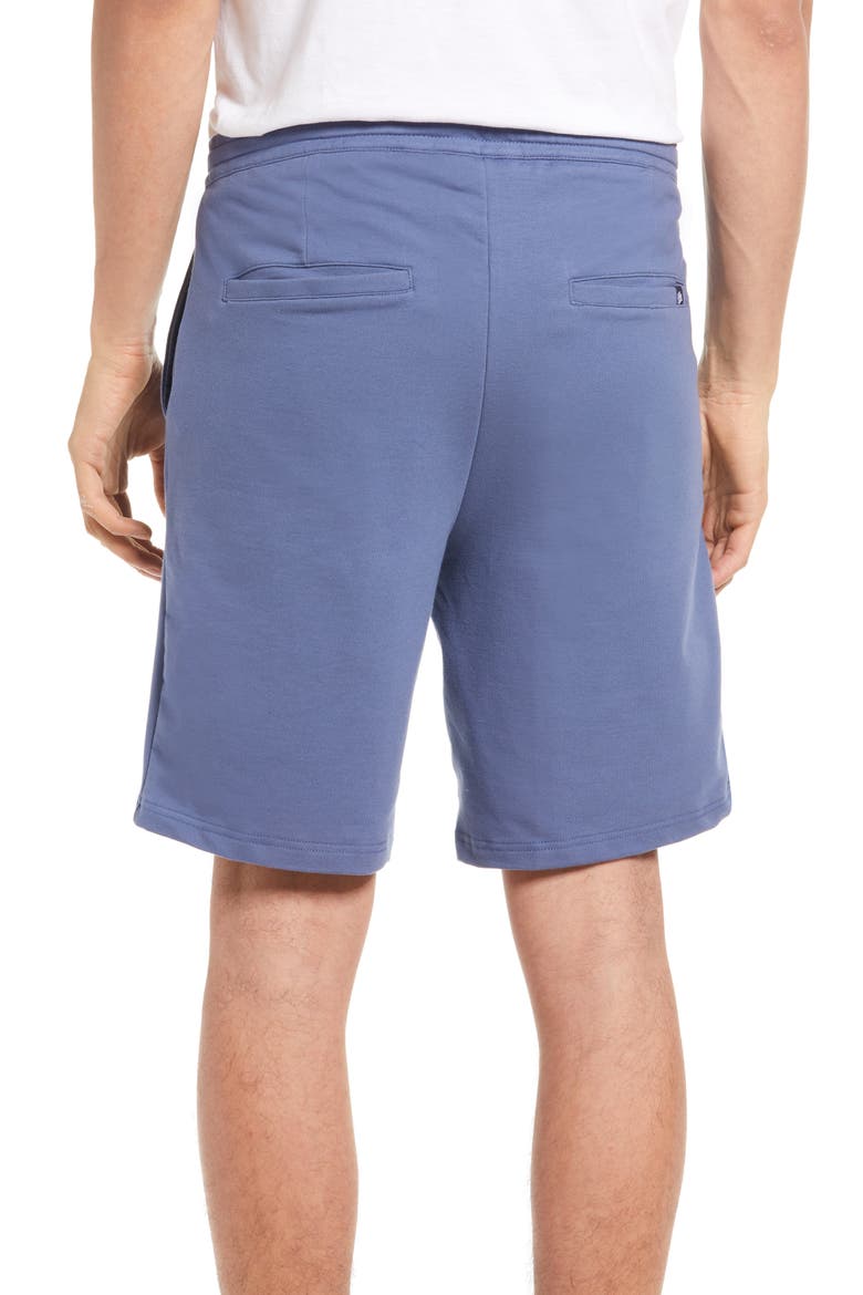 French Terry Shorts, Alternate, color, BLUE