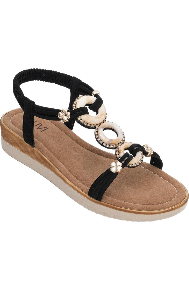 Prologue Shoes JUNES Buckle-Embellished Sandal, Main, color,