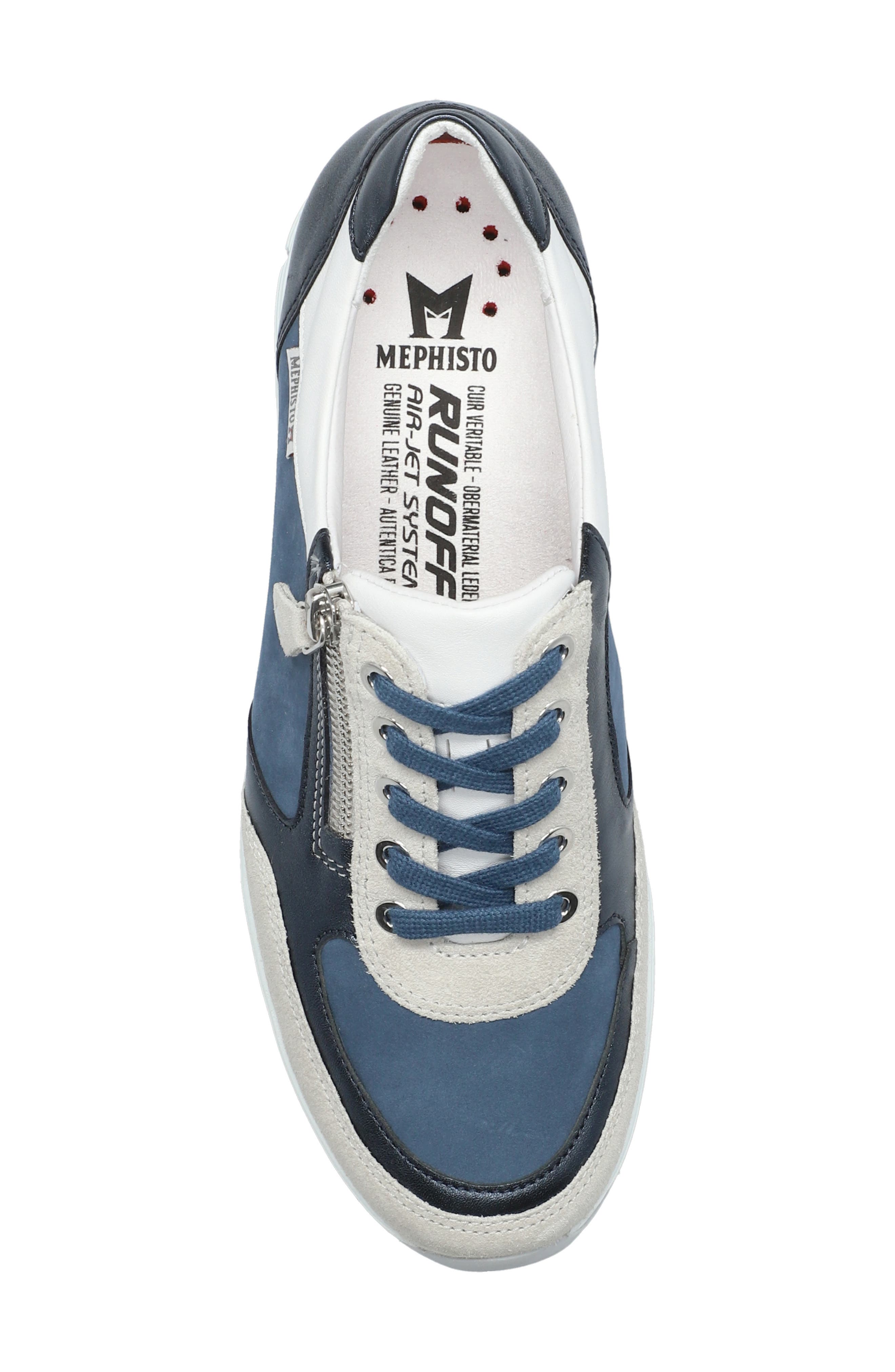 Ylona Sneaker, Alternate, color, BLUE STONE
