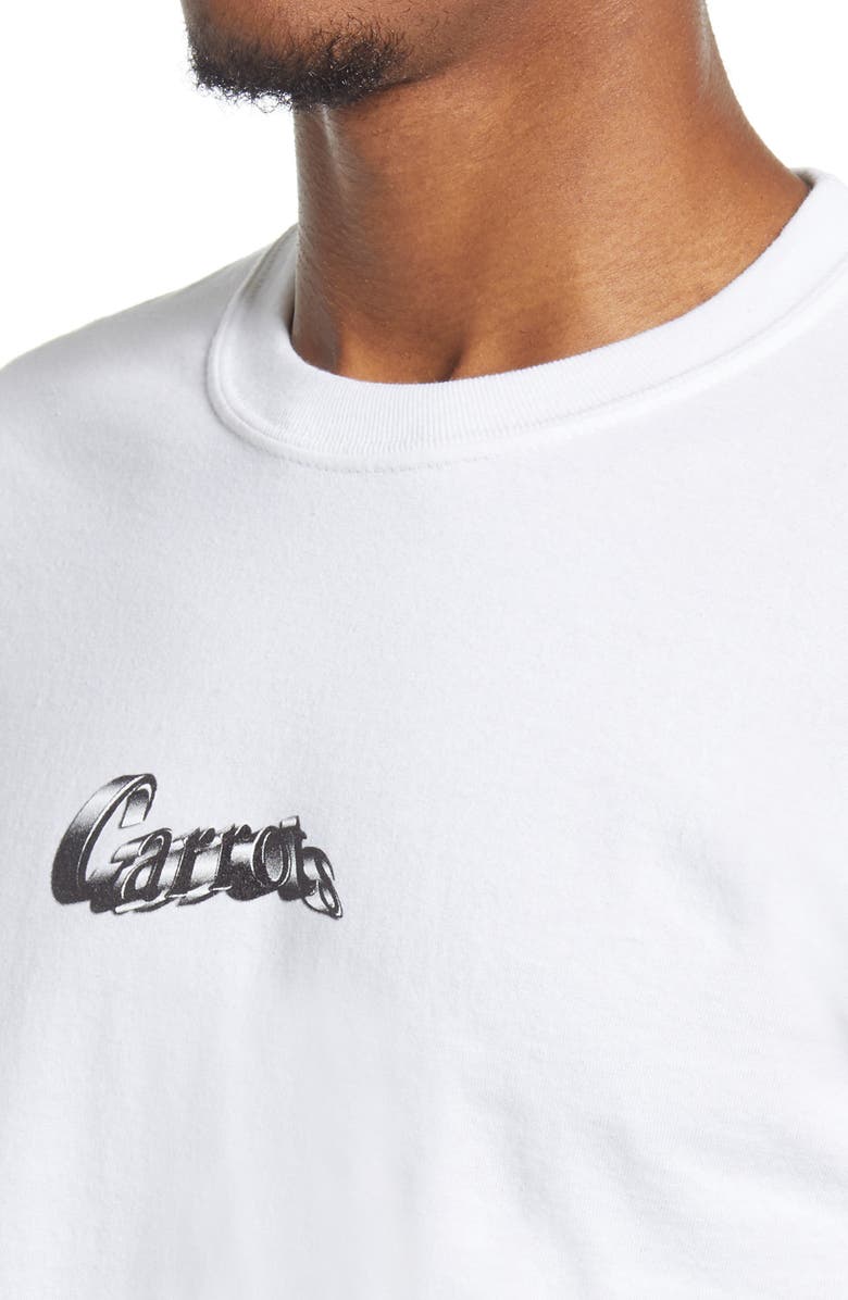CARROTS BY ANWAR CARROTS Warped Long Sleeve Men's Graphic Tee, Alternate, color,