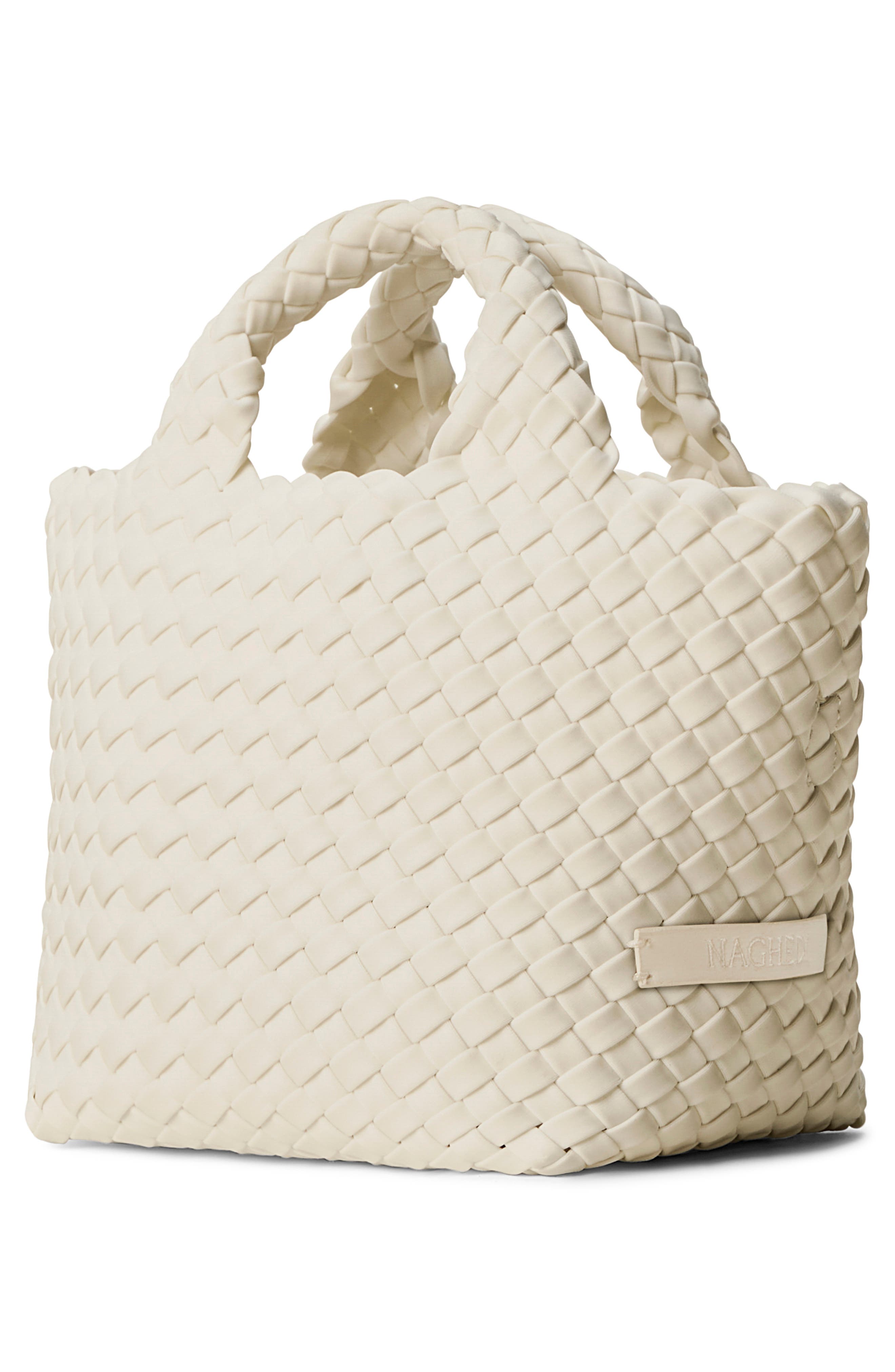 NAGHEDI St. Barths Petit Tote, Alternate, color, Salt