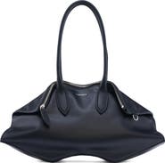 McQueen Small Manta Leather Handbag