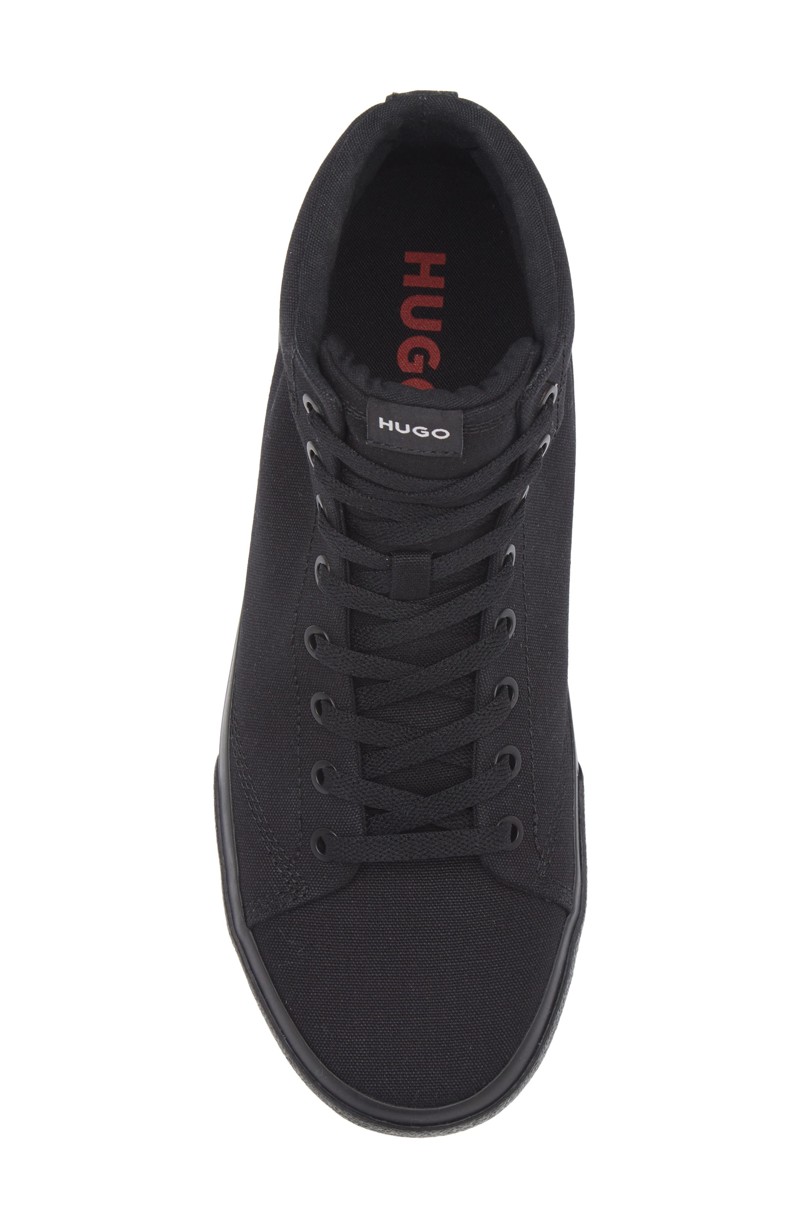 BOSS Dyerh High Top Sneaker, Alternate, color, Black