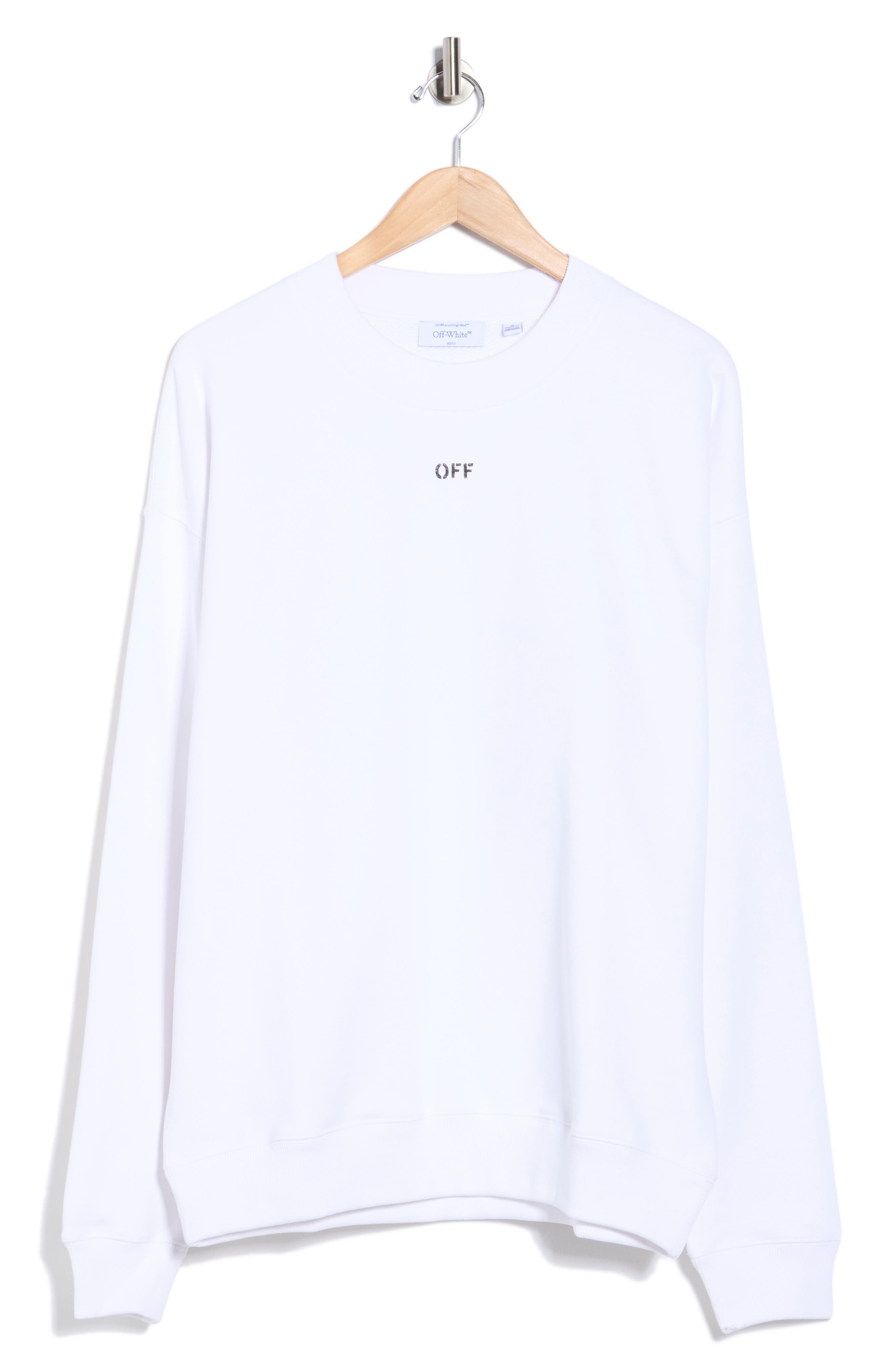 Off-White Dotted Arrow Crewneck Sweatshirt
