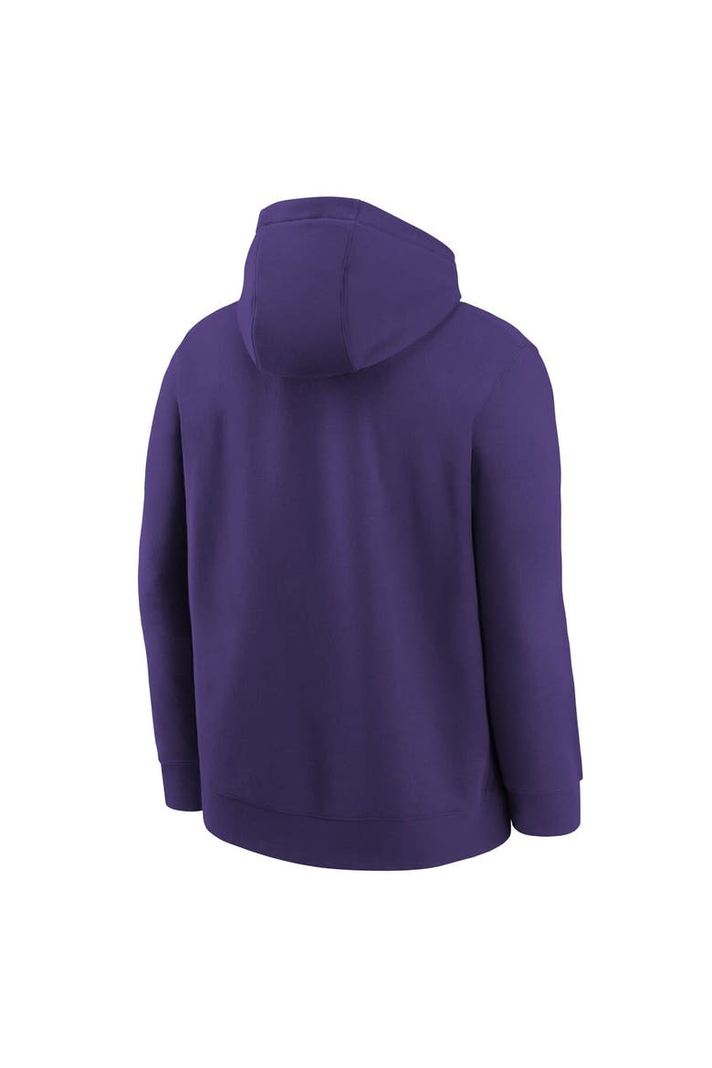 Youth Nike Purple Phoenix Suns 2025/26 Club Fleece Practice Hoodie, Alternate, color, Purple