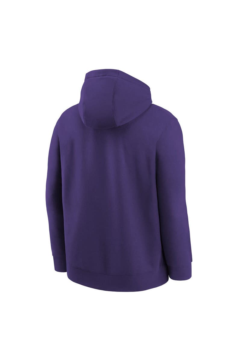 Nike Youth Nike Purple Phoenix Suns 2025/26 Club Fleece Practice Hoodie, Alternate, color, Purple