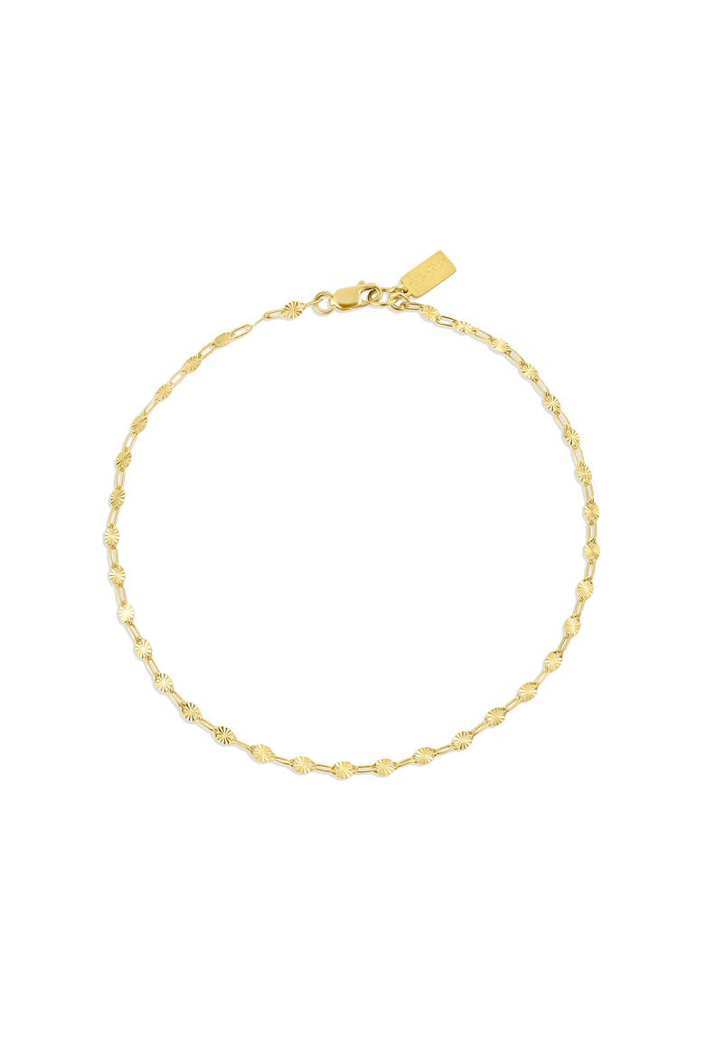 Rio Anklet, Main, color, Gold