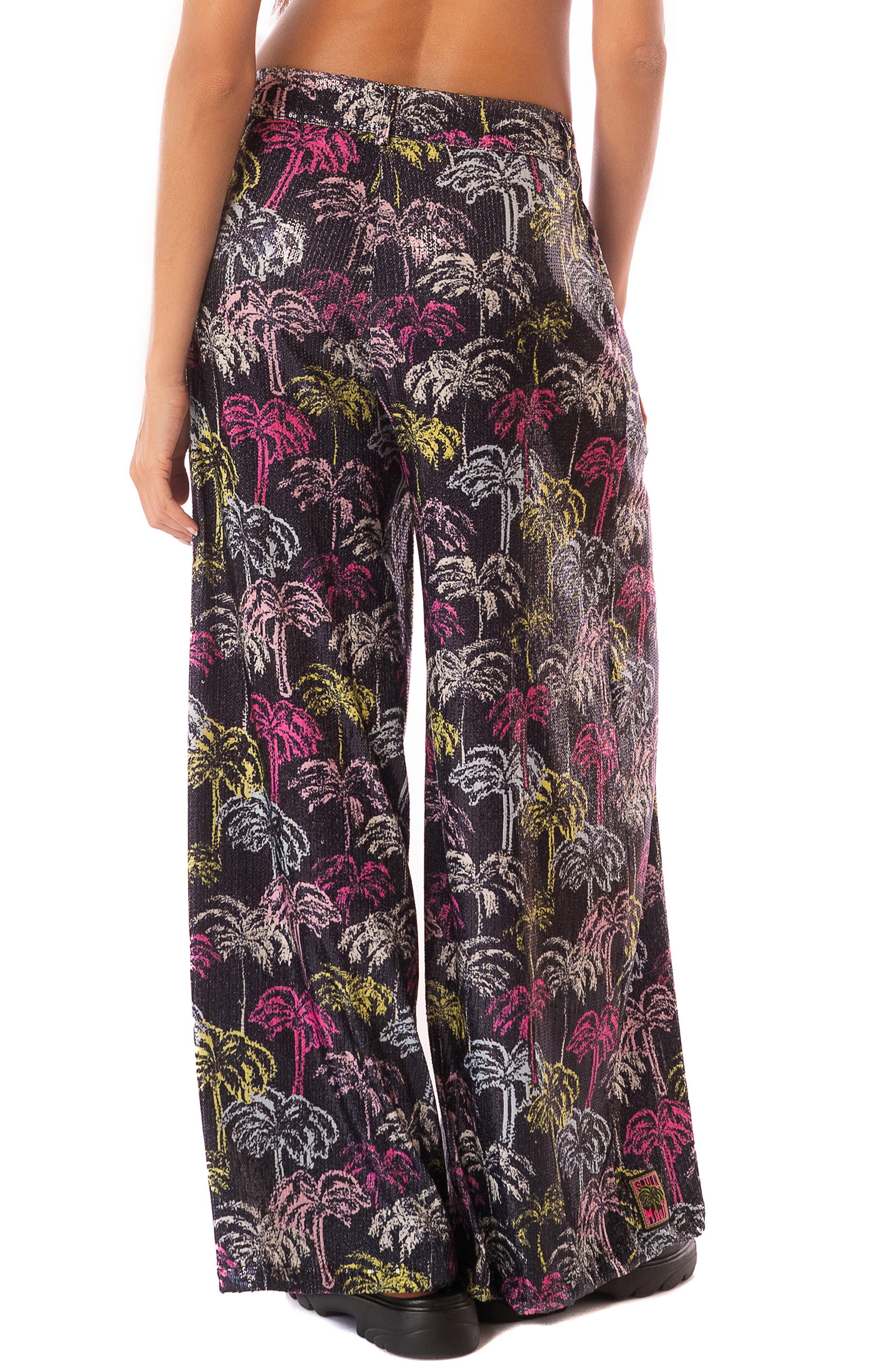 Neon Palmery Stella Cover-Up Pants - image 2