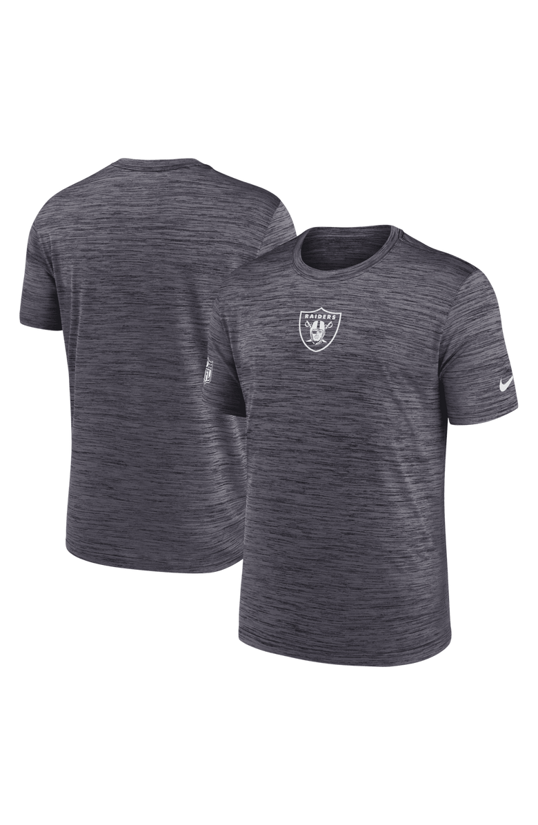 Nike Men's Nike Black Las Vegas Raiders Big & Tall Sideline Velocity Performance T-Shirt, Main, color, Black